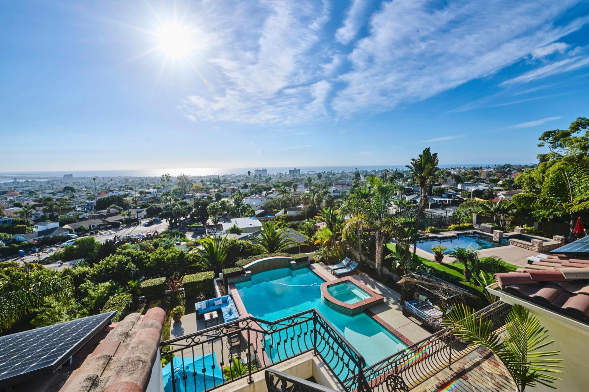 360 Degree Ocean & City Views With Pool, Spa, Close To The Beach! Pets Ok San Diego Extérieur photo